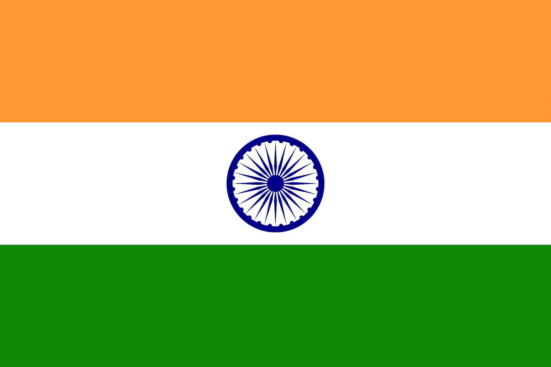 الهند flag